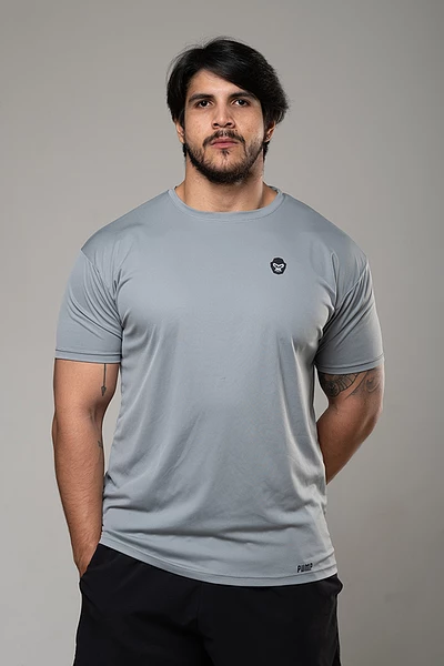 Camiseta Deportiva Classic - Gris