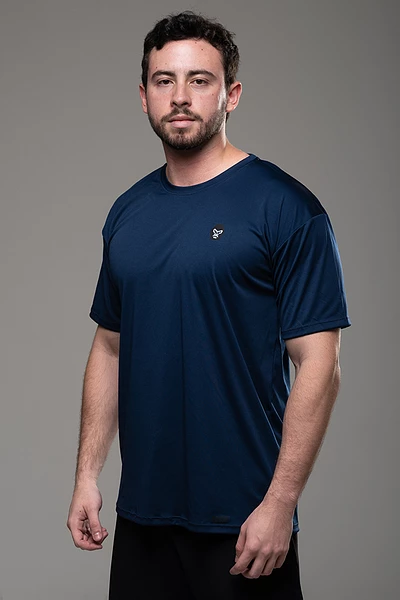 Camiseta Deportiva Classic - Azul